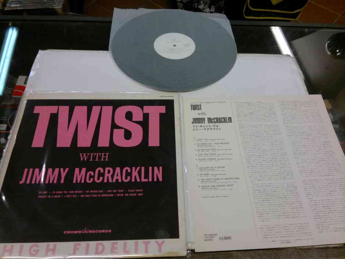 JIMMY MC CRACKLIN - TWIST - JAPAN PROMO